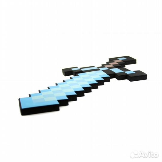 Алмазный Меч из игры Майнкрафт 60 см