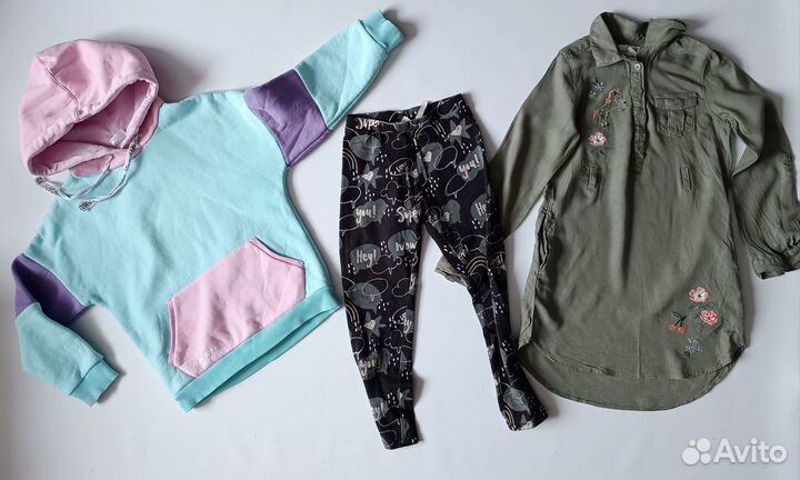 Домашняя одежда пакетом на девочку 122 рост