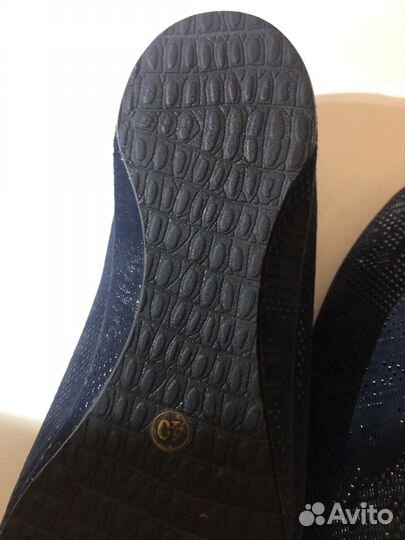 Туфли кожаные