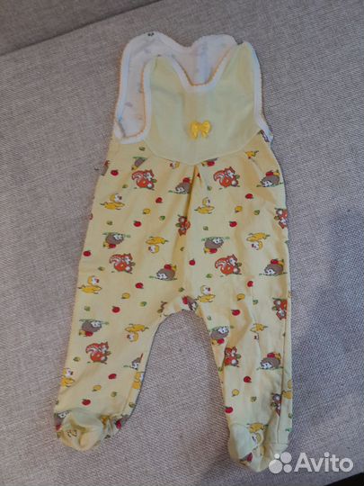 Пакет вещей для новорожденного