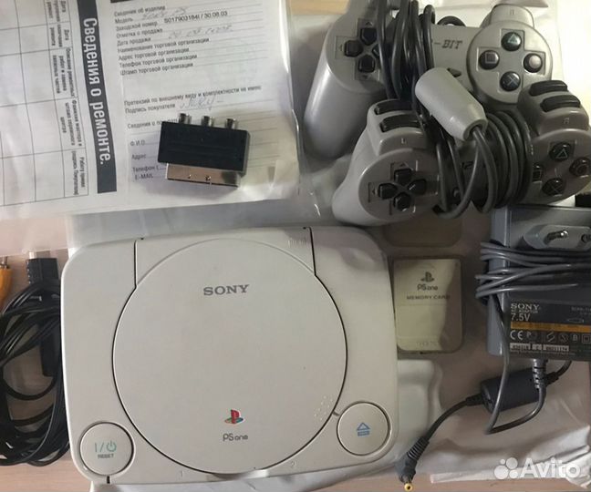 Sony PS One + PS 2 Slim