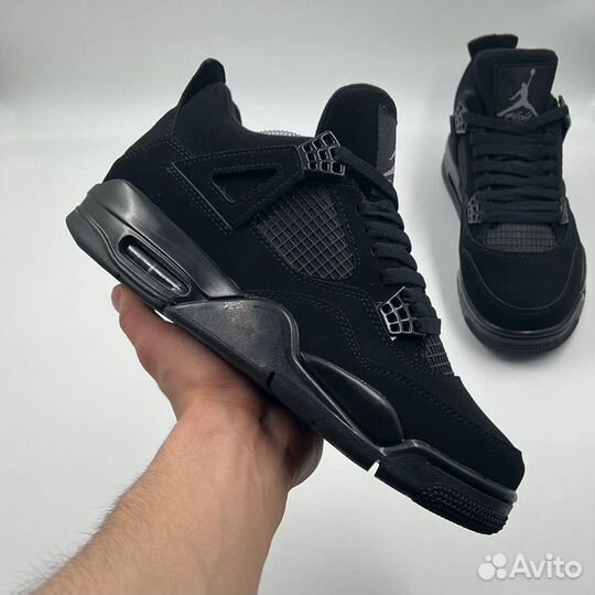 Кроссовки Nike Air Jordan 4 Black Cat