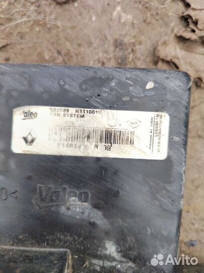 Вентилятор радиатора Renault Logan 2