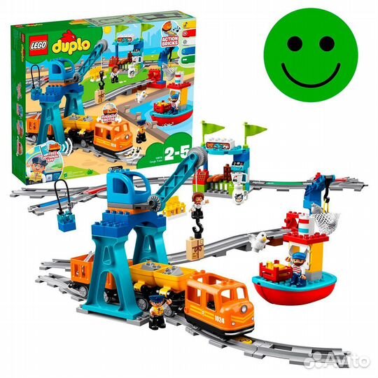 Lego дупло поезд 10875