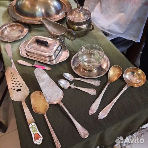 Конфетница.сахарница.мельхиор