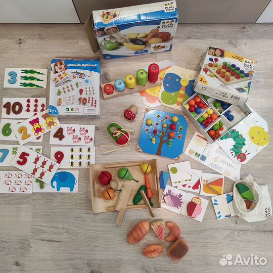 Игрушки деревянные