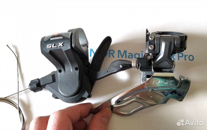 Переключатели + манетки Shimano (только перед)