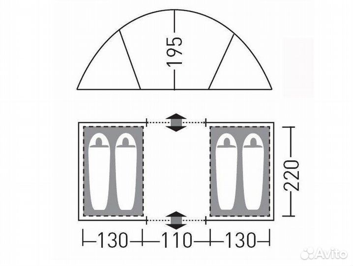 Палатка Greenell 