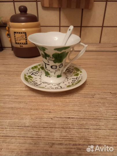 Чашка с блюдцем