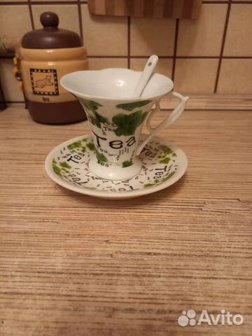 Чашка с блюдцем