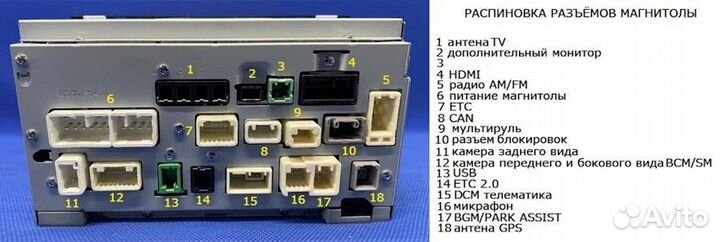 Магнитола японская nszt-Y66T