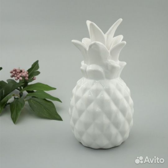 Керамические ананасы в интерьер