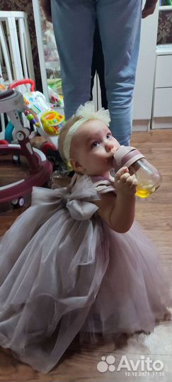 Платье на девочку 80