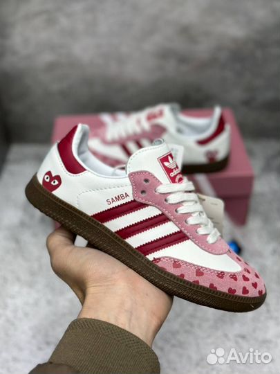 Кроссовки женские Adidas Samba Valentine