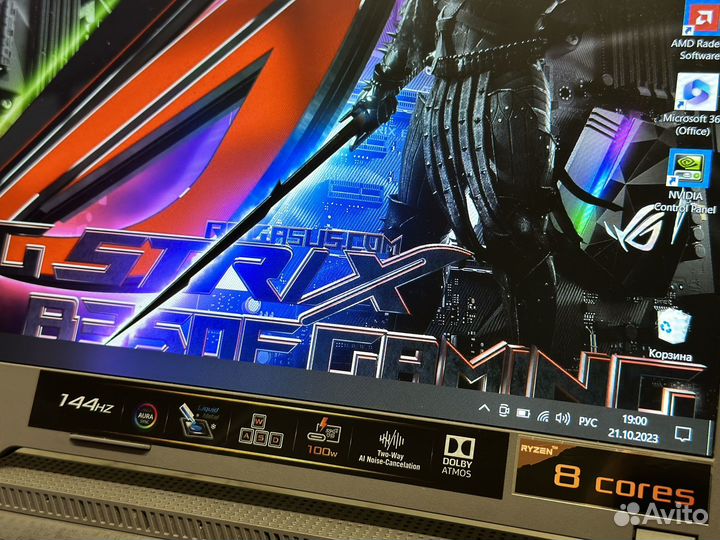 Asus Rog Strix G15 144Hz Ryzen 7 16x/RTX 3050TI/16
