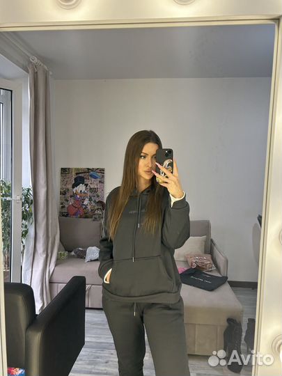 Флисовый костюм новый женский теплый