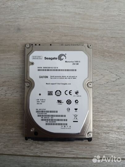 Жесткий диск 2,5 дюйма Рабочий