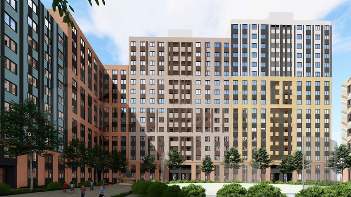 1-к. квартира, 32,9 м², 15/17 эт.