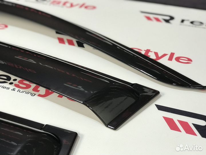 Ветровики окон Toyota Land Cruiser Prado 120 S799