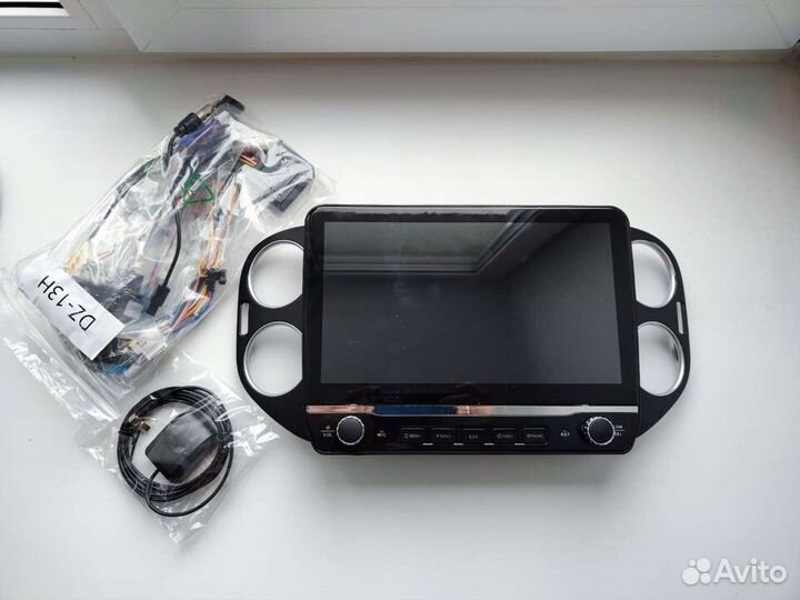 Магнитола volkswagen tiguan android + физ кнопки