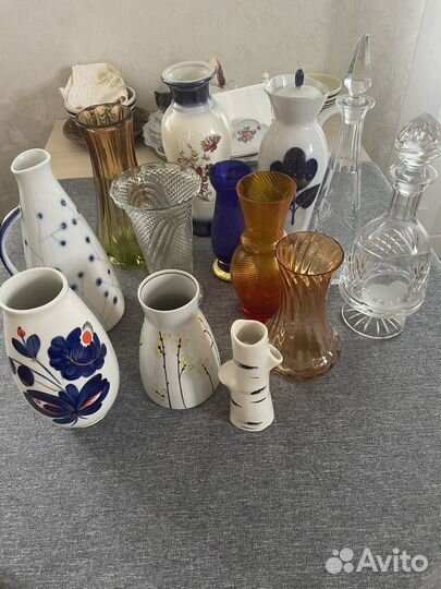 Графины, вазы СССР
