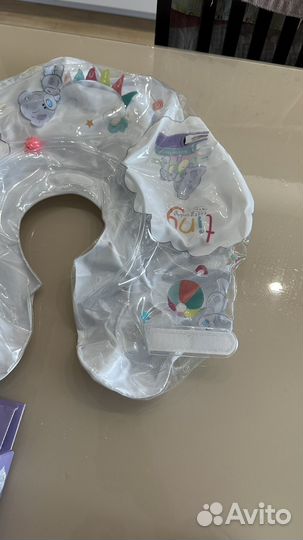 Круг для плавания на шею новый