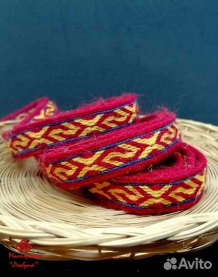 Тесьма ручного ткачества