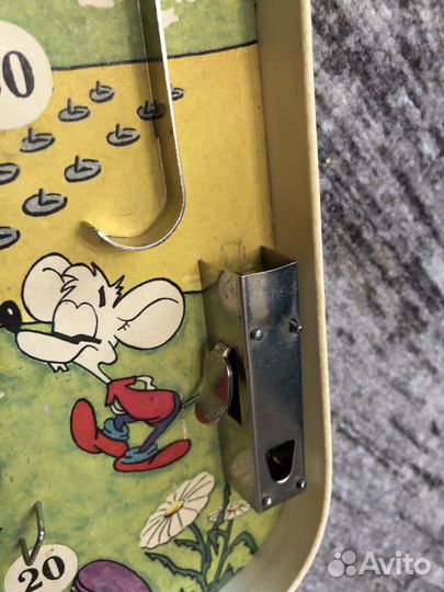 Пинбол СССР бильярд 2 деревянная игра Леопольд