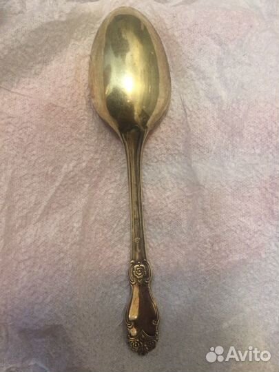 Ложка мнц СССР золотая роза