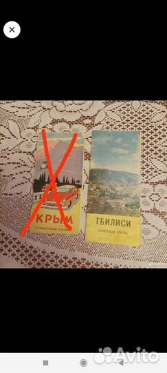 Карты туристская схема