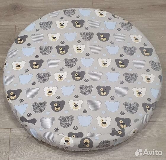 Матрас детский круглый 75 75