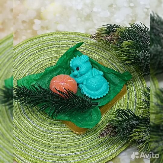 Презент, новый год, мыло, символ 2024