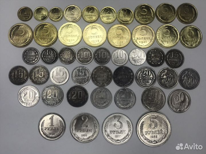 Редкие монеты СССР,РСФСР,мРоссии, копии, Наборы