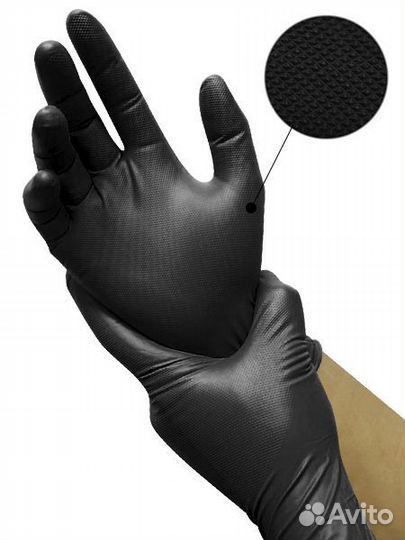 Нитриловые перчатки премиум-класса