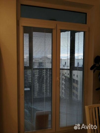 Жалюзи горизонтальные алюминиевые бу