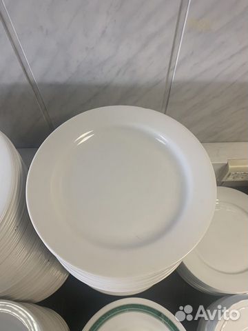 Тарелка белая 250шт