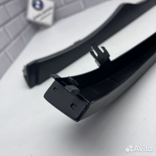 Накладки под фару (ресничка) BMW E46 Рестайл 2шт