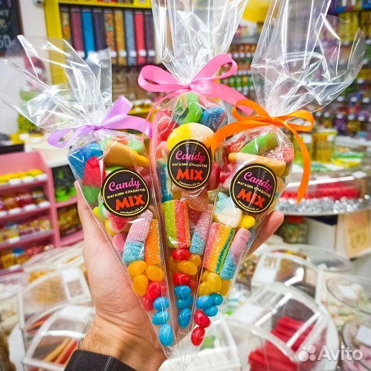 Кислый острый сладкий и лакричный мармелад