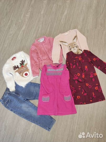 Вещи пакетом на девочку 104