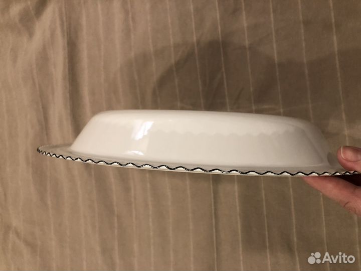 Эмалированное блюдо СССР