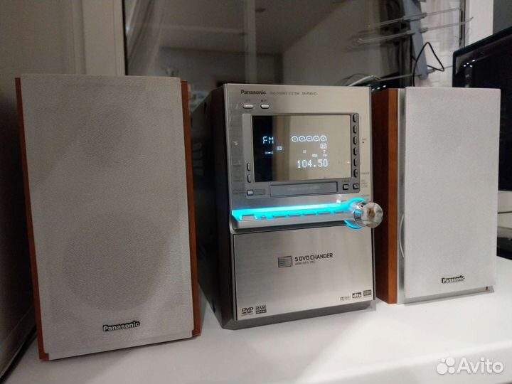 Муз.центр Panasonic SA-PM91D +ак-ка SB-PM53 180W