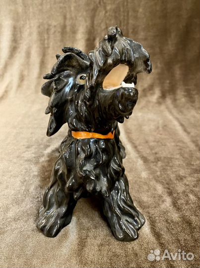 Собака.Германия.Антикварный фарфор