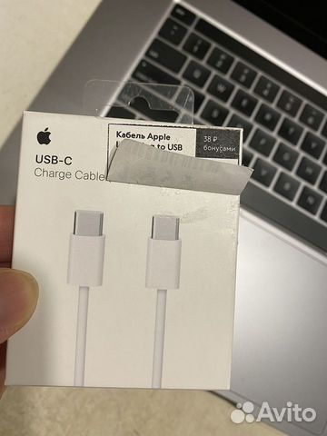 Кабель Apple USB-C на USB-C 1м оригинальный