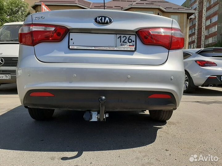 Фаркоп для Хендай Солярис, Киа рио 3