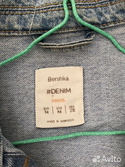 Джинсовая куртка bershka