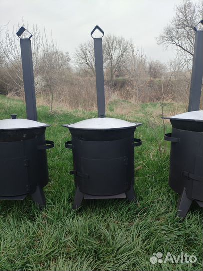 Печь для Казана и казан