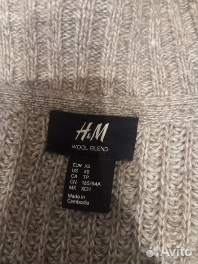 Мужской вязаный кардиган на пуговицах H&M