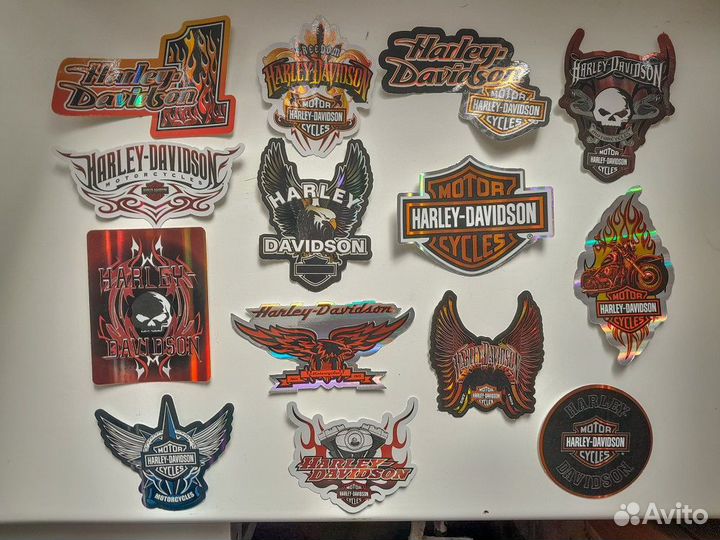 Наклейки стикеры Harley Davidson, оригинал