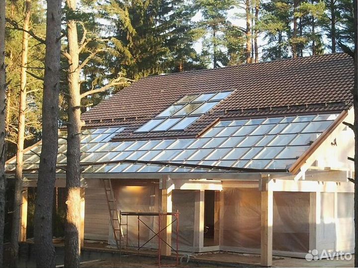 Окно в коттедж