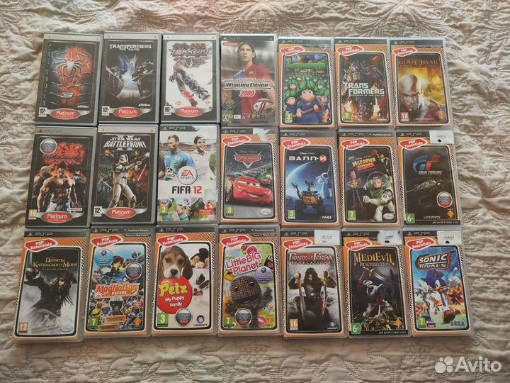 Игровые диски на PSP